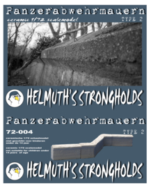 72-004 Panzerabwehrmauern type 2