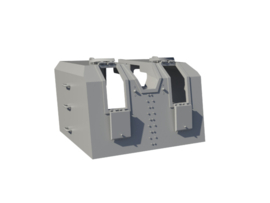 35-107 gE shield type II for 10,5cm SK C/32 nS