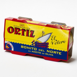 Bonito del norte in olijfolie Ortiz 2x63g
