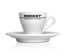 Rocket Espresso kop en schotel