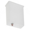 watertank 2.8 liter compleet rvs tankaansluiting