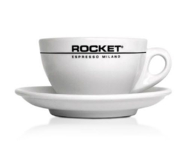 Rocket cappuccino kop en schotel