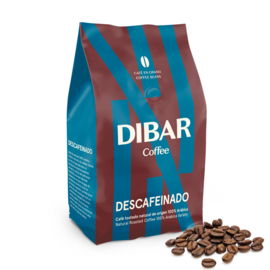 Dibar 500 gram Descafeinado koffiebonen 10 zakken