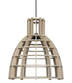 Houten hanglamp 'Cone' | naturel
