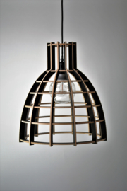 Hanglamp 'Cone' semi black