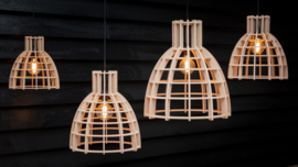 SALE! Houten hanglamp 'Cone' | naturel 30cm