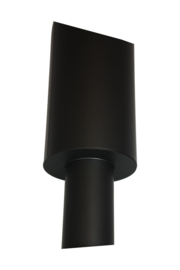 pelletkachelpijp verloop 80 mm - 149 mm