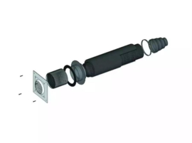 Luchttoevoerset universeel 40 - 100 mm KEMP