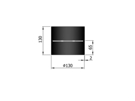 EW130 Mof  F/F met condensring Zwart