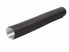 Flexibel aluminium voor luchtaanvoer 100 mm ( Zwart )