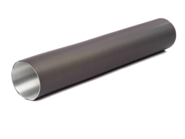 Flexibel aluminium voor luchtaanvoer 100 mm ( Antraciet/Grijs )