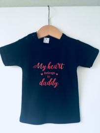 T-shirt | My heart belongs to daddy