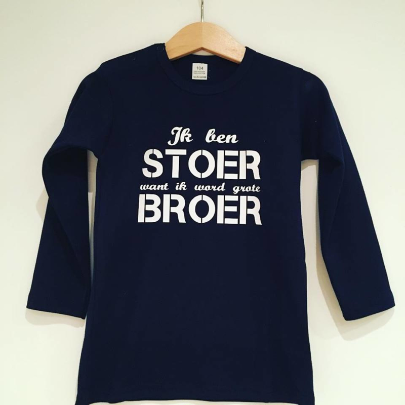 Super T-shirt | Grote Broer | Lange mouw | Petit Bandit MI-18