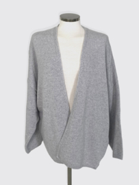 Cosy Cardigan Long Sleeve, pearl grey melee, L/Xl