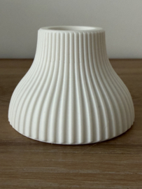 Kandelaar Kees, 3D geprint, kleur wit