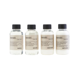 Travel-kit , 4 flesjes van 50 ml , Meraki