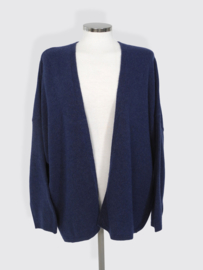 Cosy Cardigan Long Sleeve, navy melee, maat L/XL