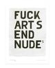 Poster Fuck Art Send Nudes, 30 x 40 cm, My Deer Art