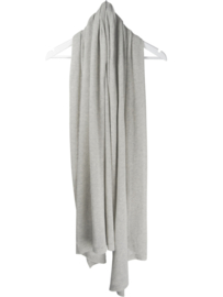 Sjaal Cosy Cotton Light, pearl grey, SjaalMania