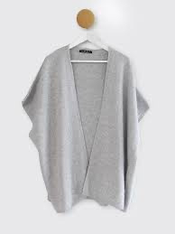 Mouwloos vest, Cosy Cardigan, pearl grey, maat l/xl, SjaalMania