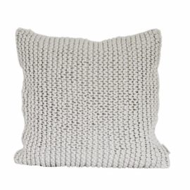 Rope cushion cover, offwhite, 60 x 60 cm, Tell Me More