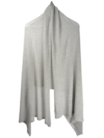 Sjaal Cosy Cotton Light, pearl grey, SjaalMania