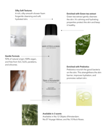 Silky Soft Shower Mousse, Objets d'Amsterdam, 200 ml