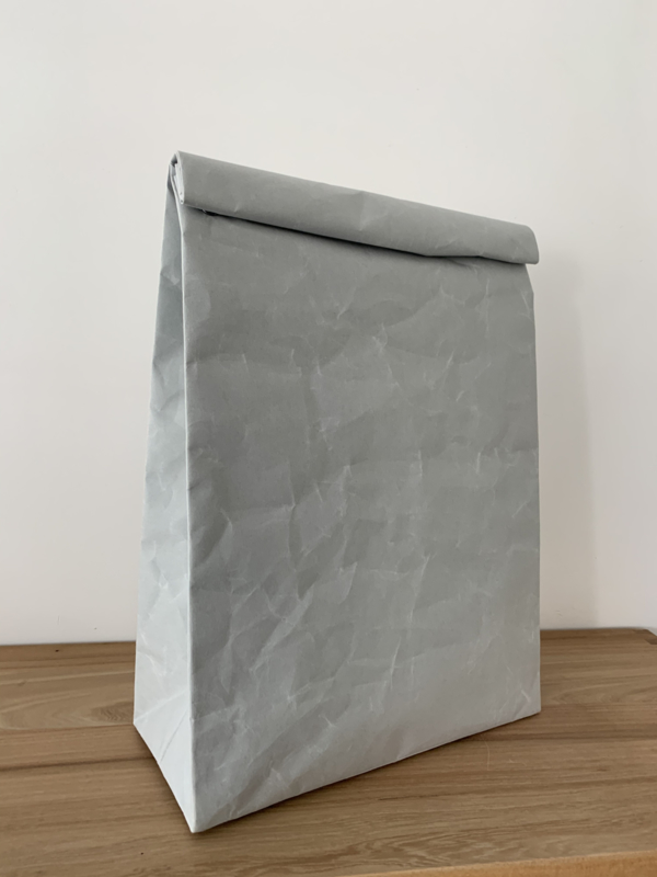 Clutch bag van Siwa, large, licht grijs