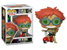 Pop! Animation: Cowboy Bebop - Ed and Ein on Scooter