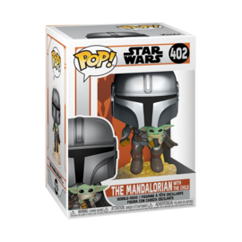 Pop! Movies: Star Wars The Mandalorian - Mandalorian with the Child