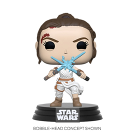 Pop! Movies: Star Wars Episode IX - Rey with 2 Light Sabers