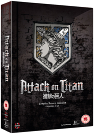 ATTACK ON TITAN DVD SEASON ONE COMPLETE COLLECTION