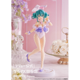MIKU HATSUNE - BICUTE BUNNIES FIGURE - MIKU - WHITE BUNNY LAVENDER Ver.