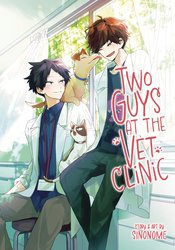 TWO GUYS AT VET CLINIC