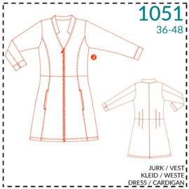 1051, dress/cardigan: 2 - little experience