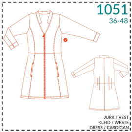 1051, jurk/vest: 2 - beetje ervaring