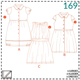 169, Kleid: 1-einfach/2-etwas Näherfahrung