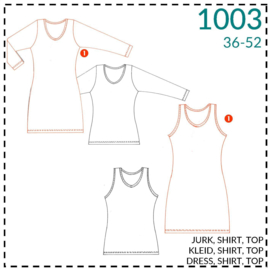 1003, Kleid: 1 - einfach