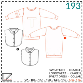 193, lange sweater:  1 - makkelijk