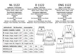 1122, Röcke und Kleider, 1 - einfach