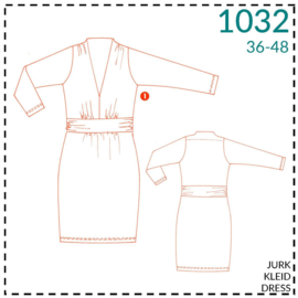 1032, Kleid: 1 - einfach
