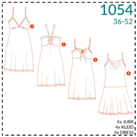 1054, dresses: 1 - easy