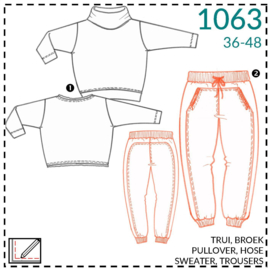 1063, lounge trousers: 2 - little experience