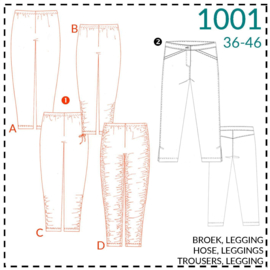 1001, leggings: 1 - makkelijk