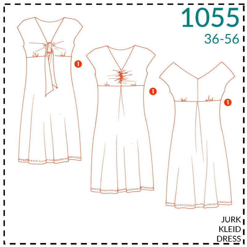 1055, jurken: 1 - makkelijk