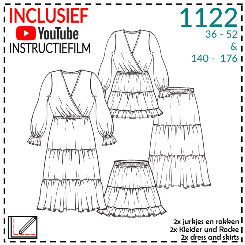 1122, jurken en rokken: 1 - makkelijk