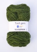 Tunt garn 6115 Grön Tweed