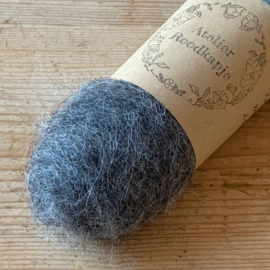 Karakul schaapswol - zilver