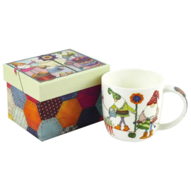 Emma Ball - Bone China Mug in Gift Box - Crafting Gnomes