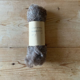 Landrace sheepswool - medium braun